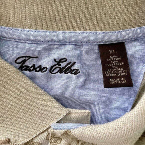 Tasso Elba Cotton Blend Polo Shirt Men's XL - Picture 7 of 8